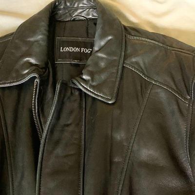 One of 4 leather jackets