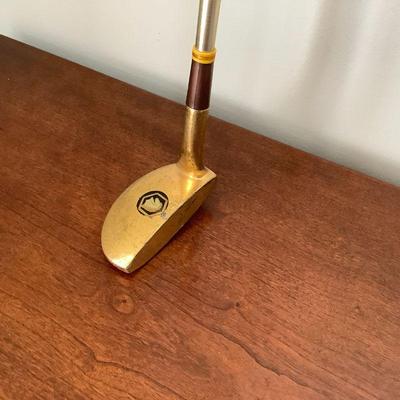 Rare 24K gold plated putter 