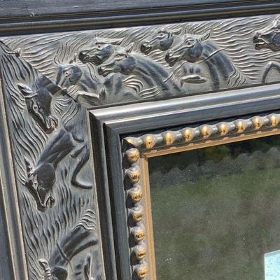 Look at the horse frame