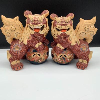 Kutani Foo Dogs