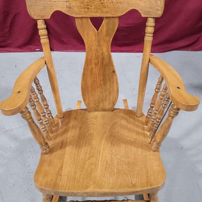 Antique Wooden Rocking Chair
