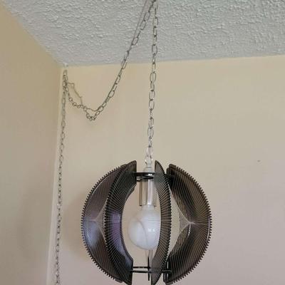 Mid-Century Modern Swag Lamp
