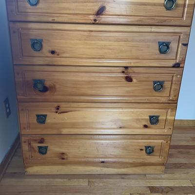 Rustic Pine Dresser