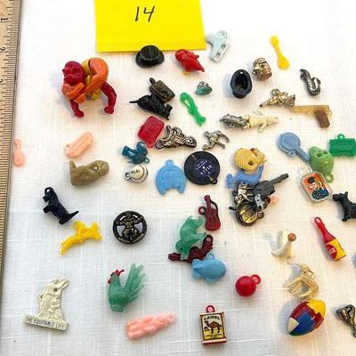 Vintage Crackerjack Prizes And Other Small Trinkets