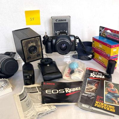 Vintage Cameras And Camera Equipment