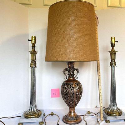 Vintage Brass Lamps