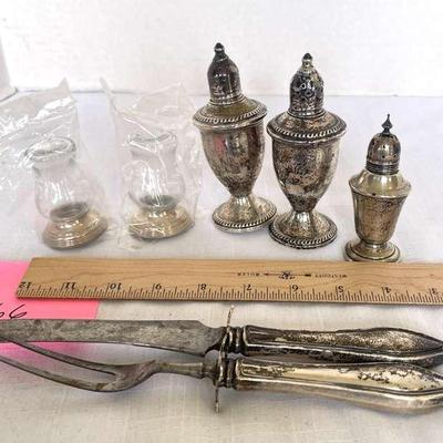 Weighted Sterling Silver Items