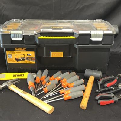 Dewalt Tote + Organizer And HDX Handtools 