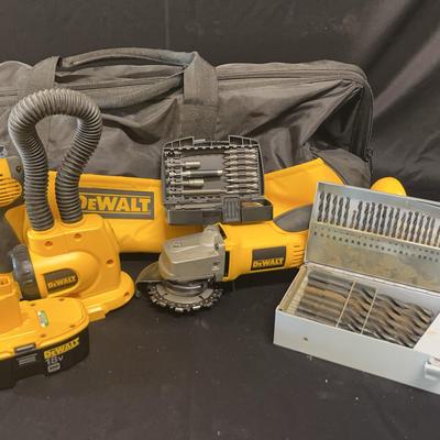 Dewalt Power Tools And Bag