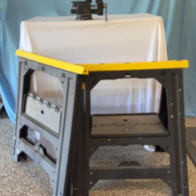 Stanley Sawhorses and Table Vice