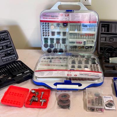 Rotary Accessories, Drill And Screwdrivers Kits