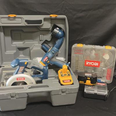 Ryobi Power Tools And Accessory Kit
