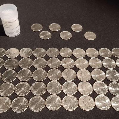National Park Quarter Set With Uncirculated Quarters