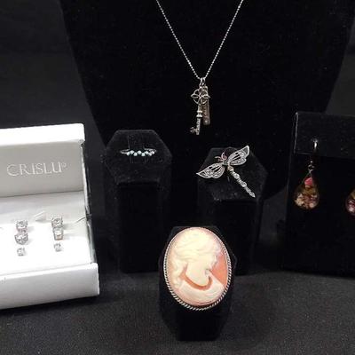 .925 Stella & Dot Necklace With Other .925 Jewelry 
