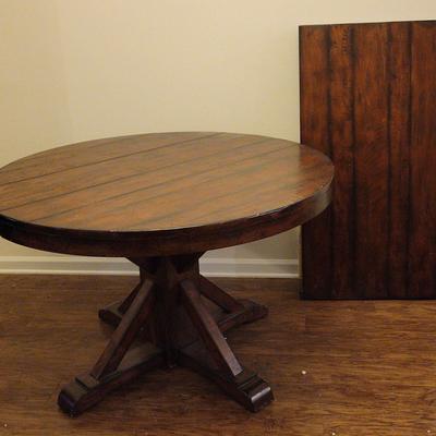 Round Wooden Table
