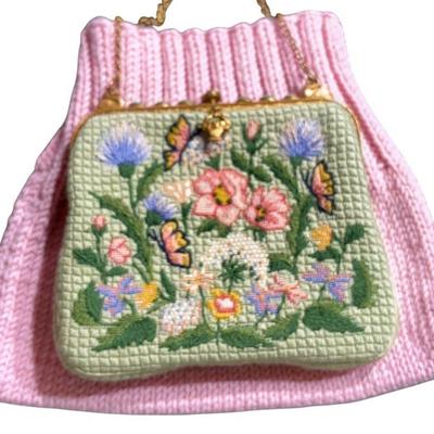 Vintage tapestry purse
