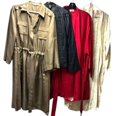 Renee lezard vintage neiman marcus silk robe