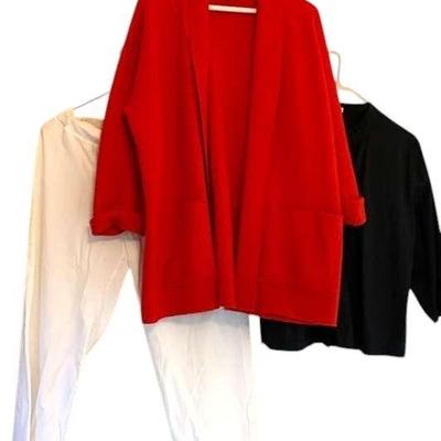 Eileen fisher boiled wool cardigan and more women’s m