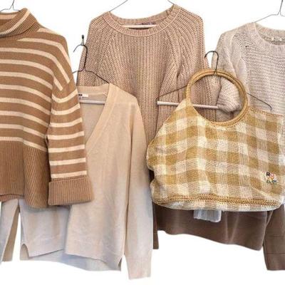 Uniqlo cashmere gap, calypso st barth’s, women’s s m