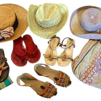 Prada sandals hat attach new york hats