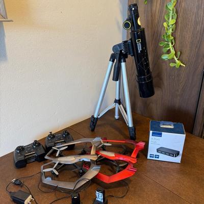 Drones And Nat Geo Telescope 