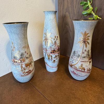 Asian Vases Possibly From Vietnam