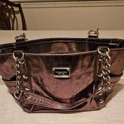 Michael Kors Double Handles With Chains Purse