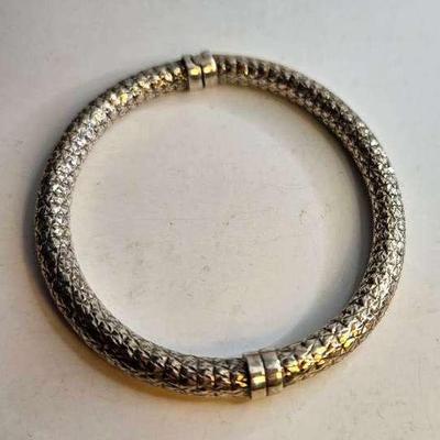Sterling Silver Bangle Bracelet 