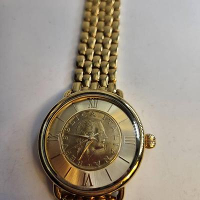 Bellezza Quartz Coin WATCH  B9573