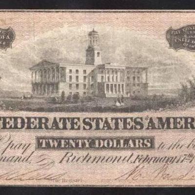 1800s currency