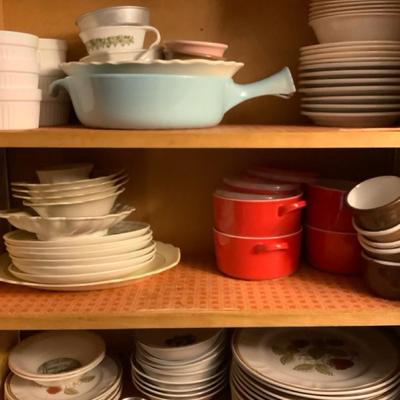 Cabinet Assorted Dinnerware