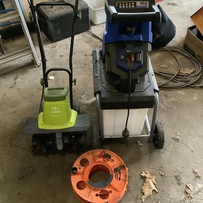 Electric Chipper, Corded Garden Tiller