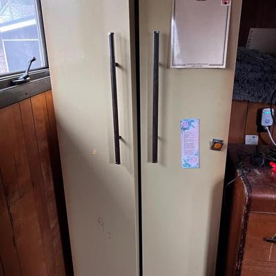 Vintage Filing Cabinet And Contents