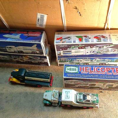 Assorted Hess Trucks 