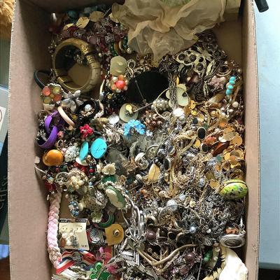 Lot Of Mystery Costume Jewelry