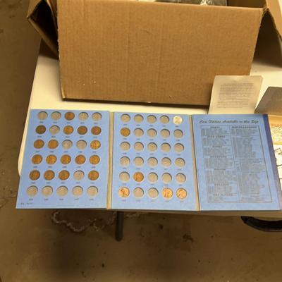1909 To 1968 Penny Coin Collection (not complete) & Miscellaneous Coins