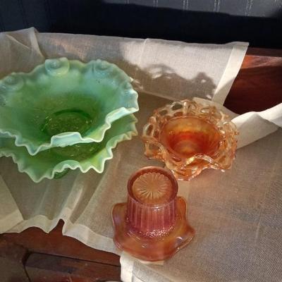 Fenton, Carnival Glass, Jefferson Glass