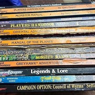 Vintage Dungeons & Dragons Books