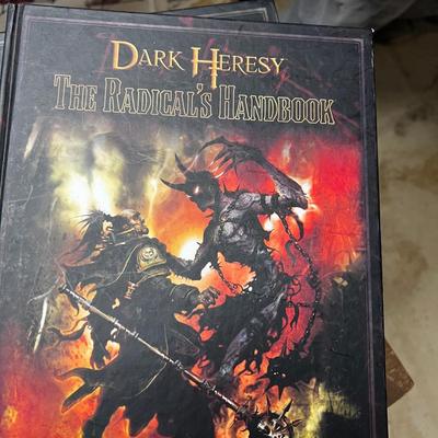 War Hammer Dark Heracy  hardcover books
