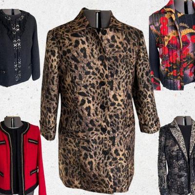  165	Five CHICOS Classic Women's Jackets