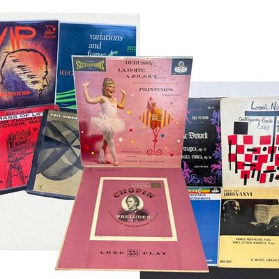 Mix of 10 Jazz, Classical, Choral, Audio Innovation Vinyl LPs