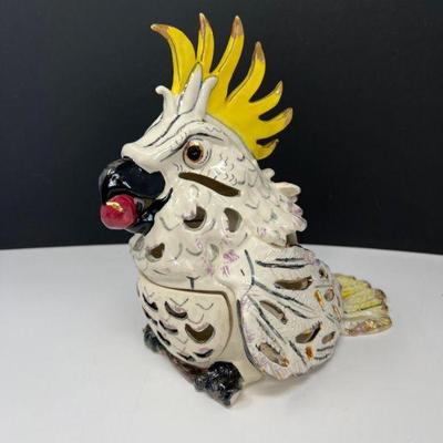 Cockatoo Bird Blue Sky Heather Goldminc Tea Lite