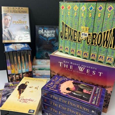 Sealed and Unsealed DVDs & VHS