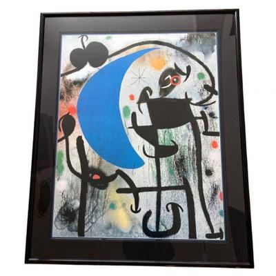 Joan Miro in Catalonia Framed Art