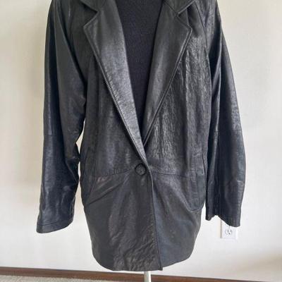 San Francisco Classics Leather Jacket Size M