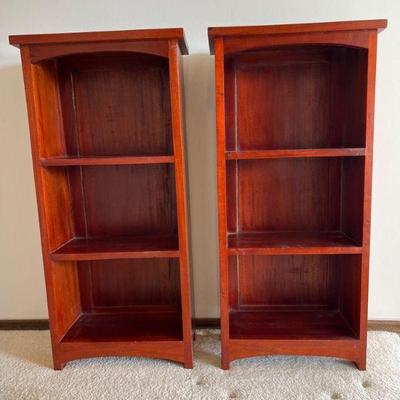Chippendale Style Cherry Wood Cases- 40 x 10