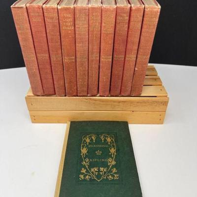 Rudyard Kipling Sahib Edition Books 1900s