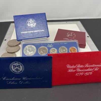 U. S. Silver Dollars, Half Dollars & Mint Sets