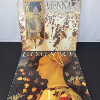 Louvre & Vienna Video Disc Sets
