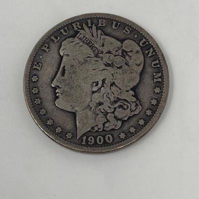 1900 O Morgan Silver U.S.A. Dollar